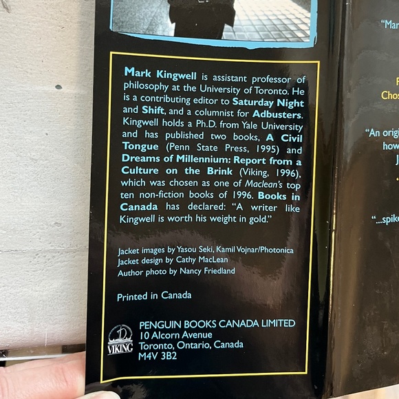 Mark Kingwell's best-seller, Better Living: In Pursuit of Happiness, HC - Picture 5 of 16